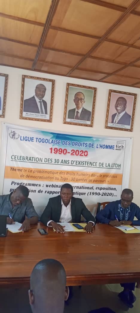 Respect des droits de l'homme au Togo :Â  LTDH, MCM et ASVITTO encouragent les institutions étatiques