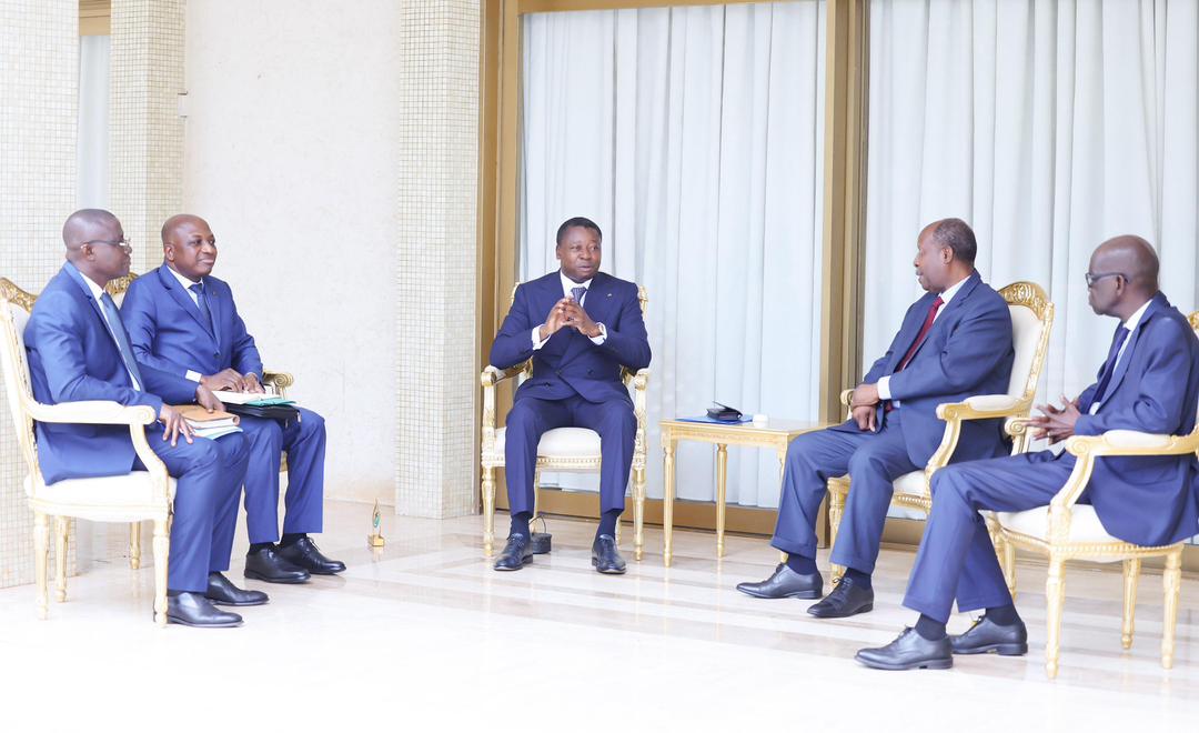 Lomé : des échanges fructueux entre le président Faure Gnassingbé et M. Leonardo Santos sur la sécurité et la paix en Afrique 