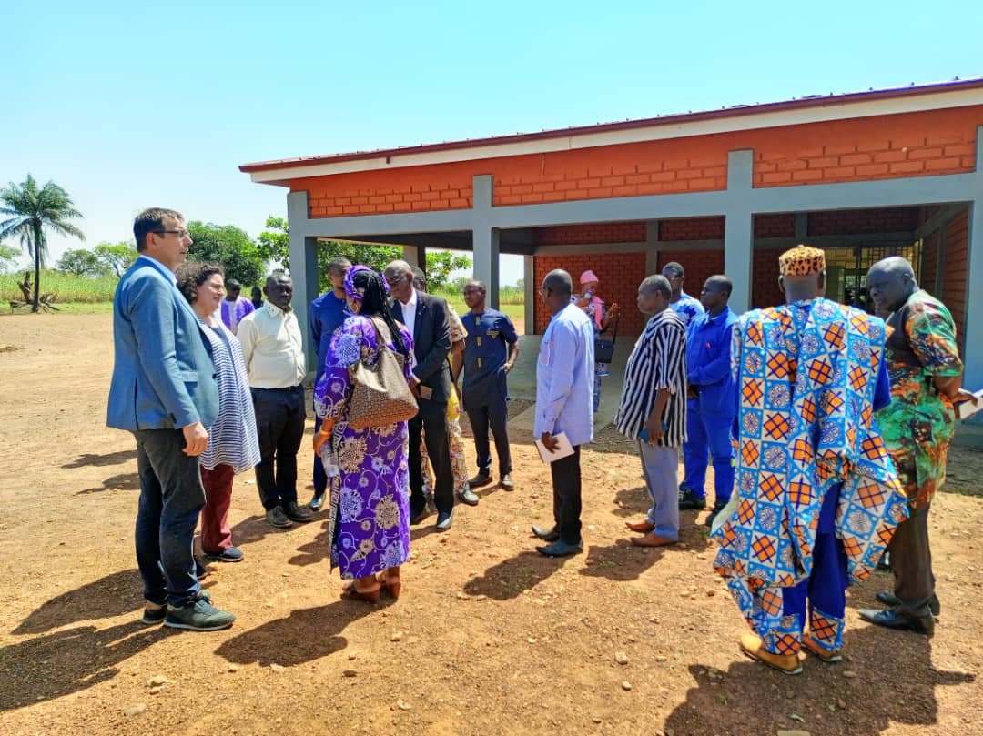 Construction d'une nouvelle pédiatrie à Bassar: Une délégation de Bengo visite le chantier 