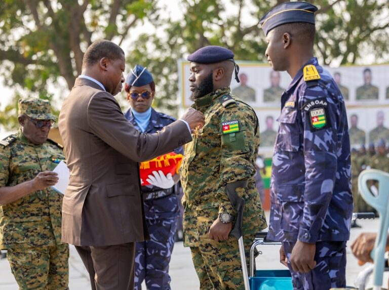 Opération Koundjoaré: le président Faure rend un émouvant hommage national aux victimes 