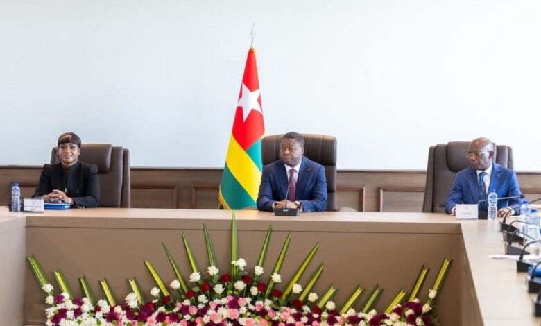 Togo : Le 1er conseil des ministres de la Ve République adopte le projet de loi de finances, exercice 2026