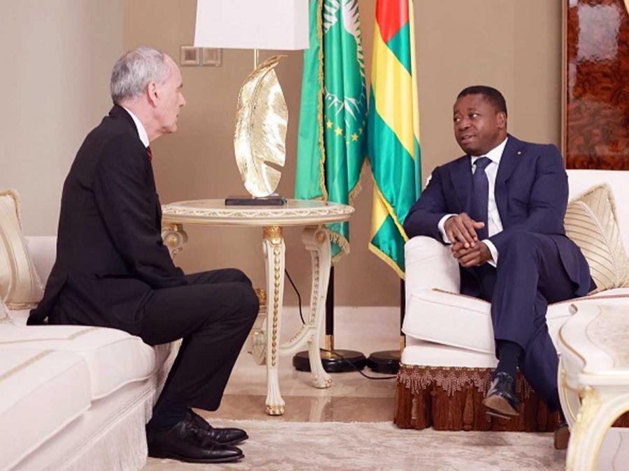 Les nouveaux ambassadeurs d'Allemagne et de  Turquie au Togo chez Faure Gnassingbé
