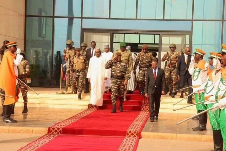Coopération Togo - Niger : le Général Abdourahamane Tiani chez Faure Gnassingbé