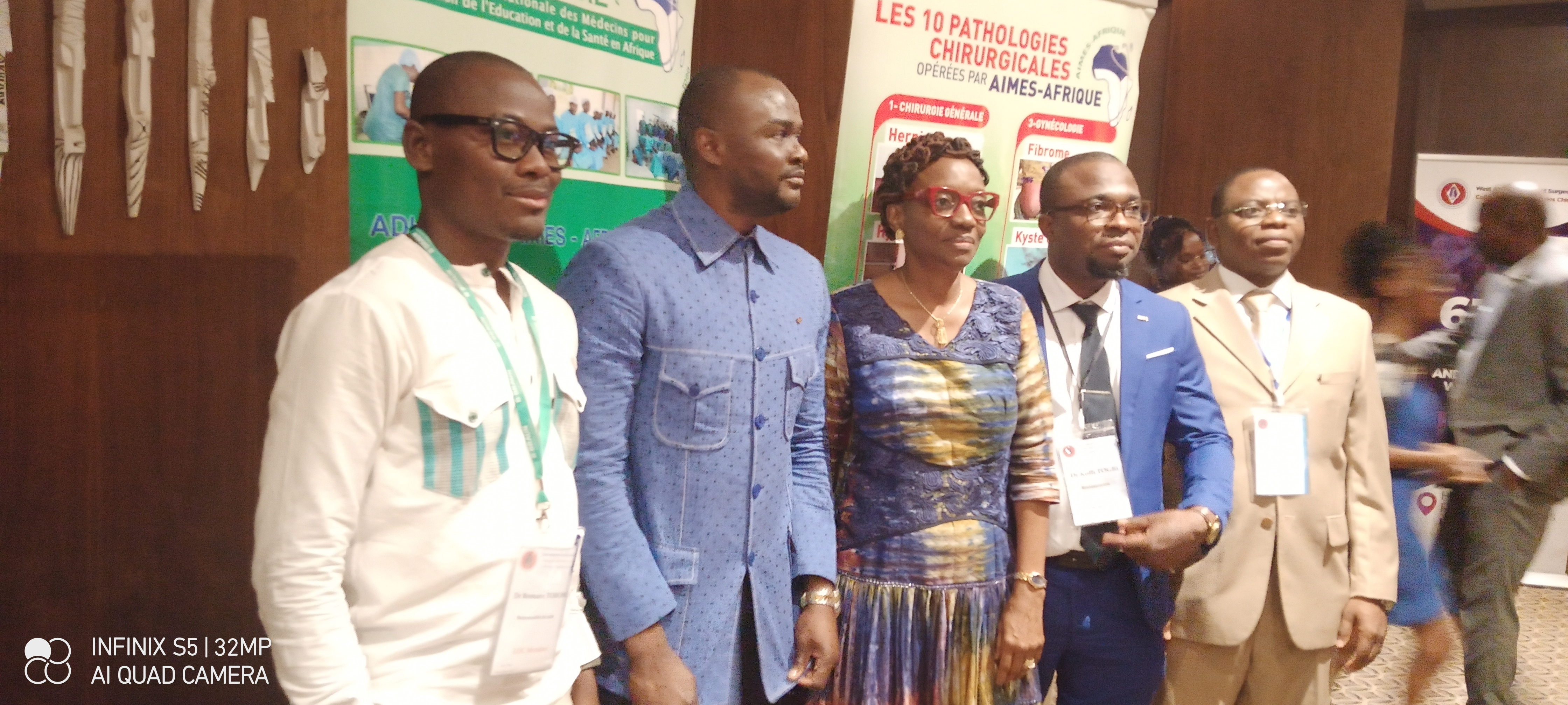 63 &egrave;me  Congr&egrave;s Ouest Africain des Chirurgiens &agrave; Lom&eacute; : AIMES AFRIQUE partage ses riches exp&eacute;riences