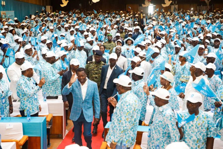 Deuxième congrès statutaire de UNIR à  Kara :  le président Faure Gnassingbé maintient le parti sur les rails des victoires écrasantes
