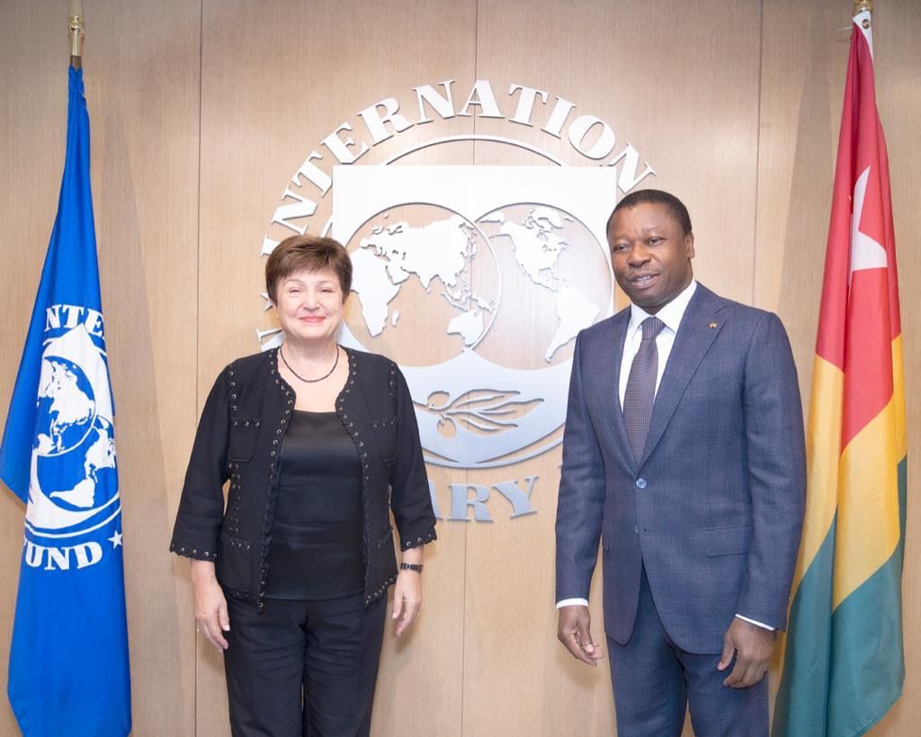 Assembl&eacute;es annuelles du Groupe de la Banque mondiale et du FMIÂ :  Â Le pr&eacute;sident Faure l'invit&eacute; sp&eacute;cial, salue les partenaires &eacute;conomiques du Togo