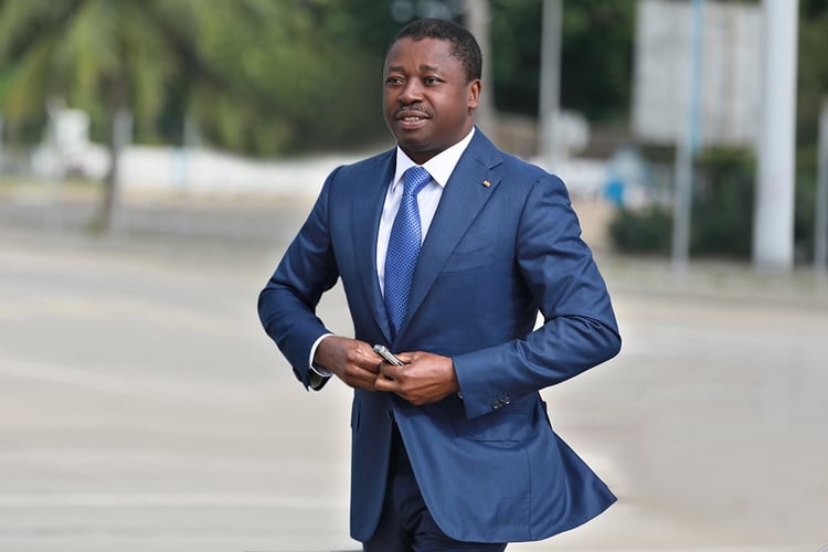 Deuxième lecture de la nouvelle constitution :  le président Faure Gnassingbé a échangé avec le bureau de l'Assemblée nationale